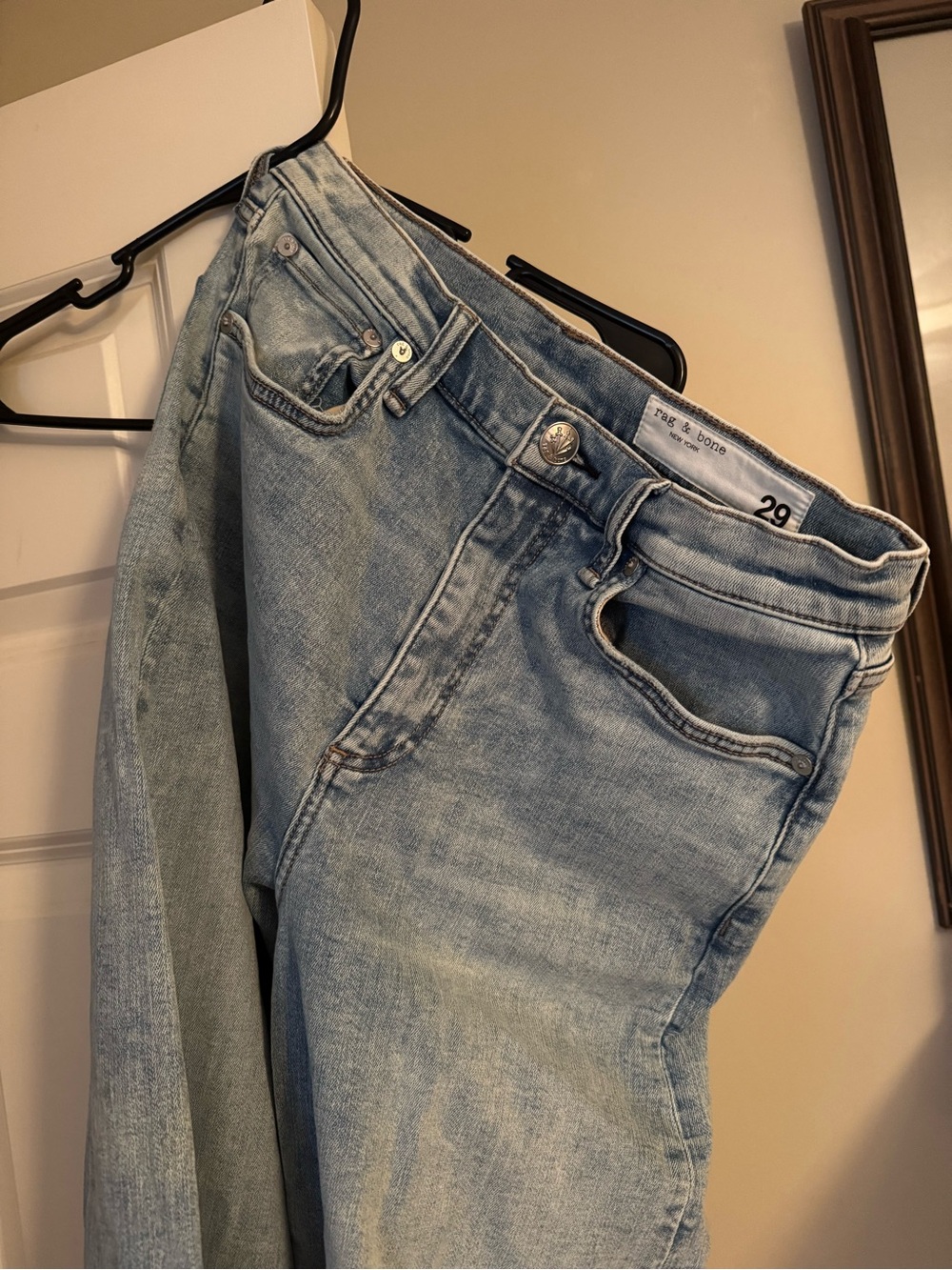 rag & bone Sofie High Rise Ultra Wide Leg Jeans